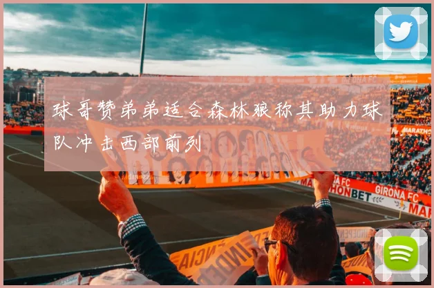 球哥赞弟弟适合森林狼称其助力球队冲击西部前列